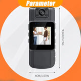 1080p HD Mini DV Camera with Display Screen, Live Preview,USB Charging.